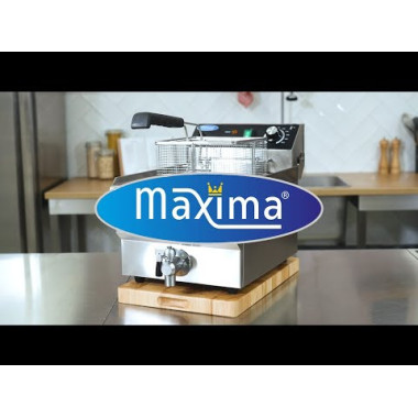 Friteuse - 2 x 10L - 2 Paniers - avec Robinet de Vidange - Maxima  au meilleur prix sur Restock CHR