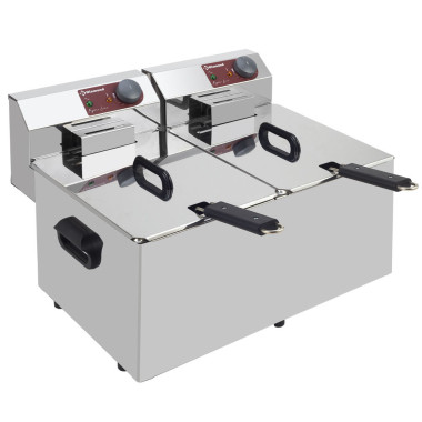 Friteuse de table électrique 2x7 litres - Diamond  au meilleur prix sur Restock CHR