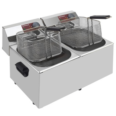Friteuse de table électrique 2x7 litres - Diamond  au meilleur prix sur Restock CHR