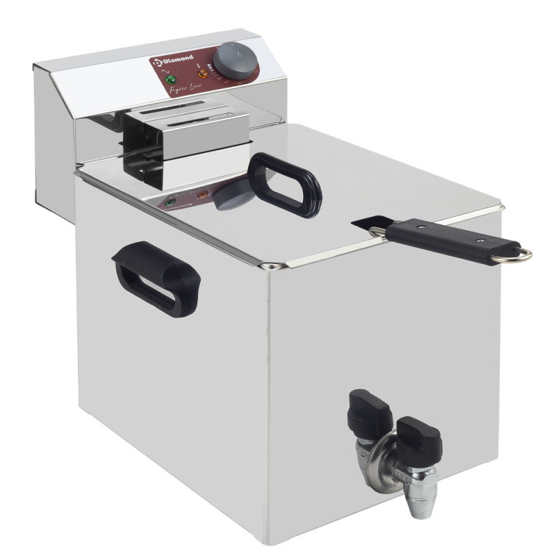 Friteuse de table élec 8 litres robinet - Diamond  au meilleur prix sur Restock CHR