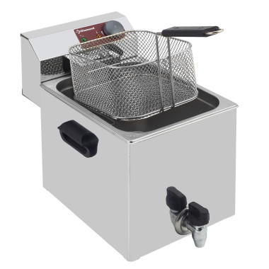 Friteuse de table élec 8 litres robinet - Diamond  au meilleur prix sur Restock CHR
