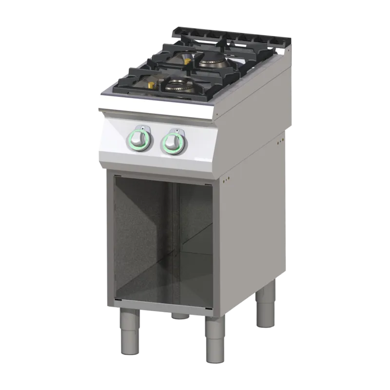 Fourneau à gaz avec soubassement - SP 740 G - RM Gastro