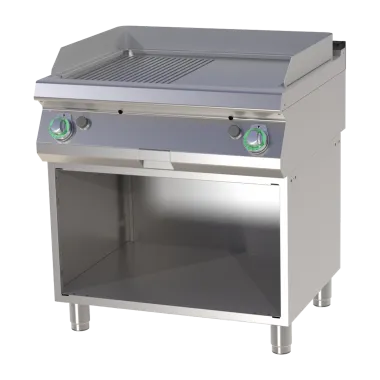 Plaque de cuisson combinée avec soubassement - FTHR 780 G - RM Gastro
