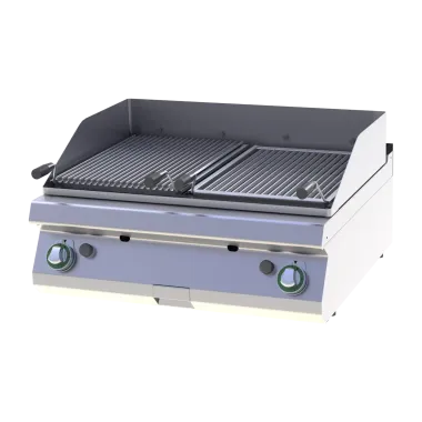 Grill pierre de lave double - GL 708 G - RM Gastro