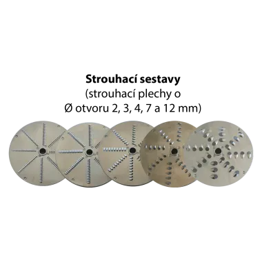 Disque pour râper 7 mm pour V99S combinaison - DISK Z7 R - RM Gastro