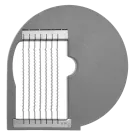 Disque ondulé pour frites 10x10 pour PSR 800 avec tête standard - DISK BG10o AK - RM Gastro