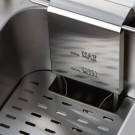 Friteuse électrique avec robinet, double compartiment, Caterina, V 2x8 l, P 2x3 kW - Stalgast  au meilleur prix sur Restock CHR