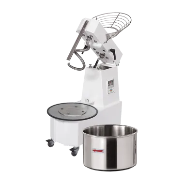 Pétrin à pâte à vitesse unique récipient amovible 15 litres 230 V - HTS 15 - RM Gastro
