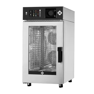 Four à convection SLIM électrique 10x GN 1/1 lavage automatique, chaudière, panneau de commande tactile 7 400 V p - RM Gastro
