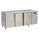 Table électrique réfrigérée positive GN 1/1, 3 portes, dessus sans rebord, inox 230V - SCH 3D DH - RM Gastro