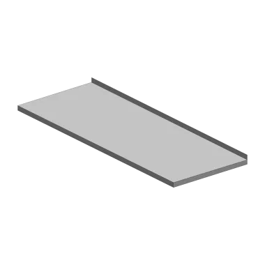 Dessus pour SCH/SM 3D avec rebord - SCH/SM 3 DL - RM Gastro