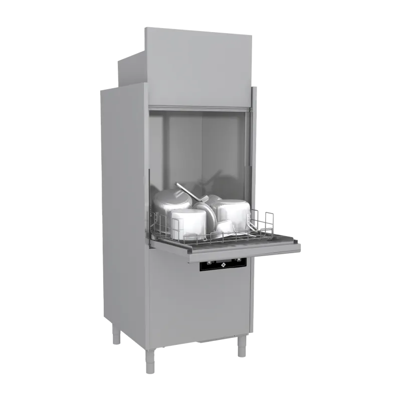 Lave - ustensiles revêtement double avec pompe de vidange et récupération 70x70 - 400 V - S 202 REC ABT - RM Gastro