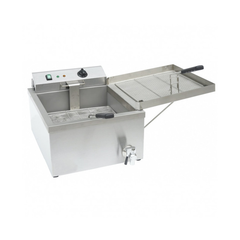 Friteuse - Comptoir - 11L - 3000W - Robinet Vidange - Beckers  au meilleur prix sur Restock CHR