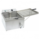 Friteuse - Comptoir - 11L - 3000W - Robinet Vidange - Beckers  au meilleur prix sur Restock CHR