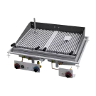 Grill pierre de lave à gaz drop - in 2x 38x52 - CWD - 79G - RM Gastro