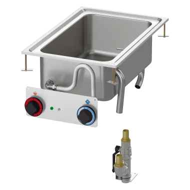 Bain marie drop - in électrique GN 1/1 - 150 - BMD - 64 EM - RM Gastro
