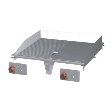 Plaque de cuisson combinée chromée - FTLRD - 88ETS - RM Gastro