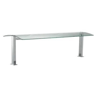 Surélévation GN 4 - 1/1 éclairage LED, verre incurvé - SOV LED+ 4 - RM Gastro