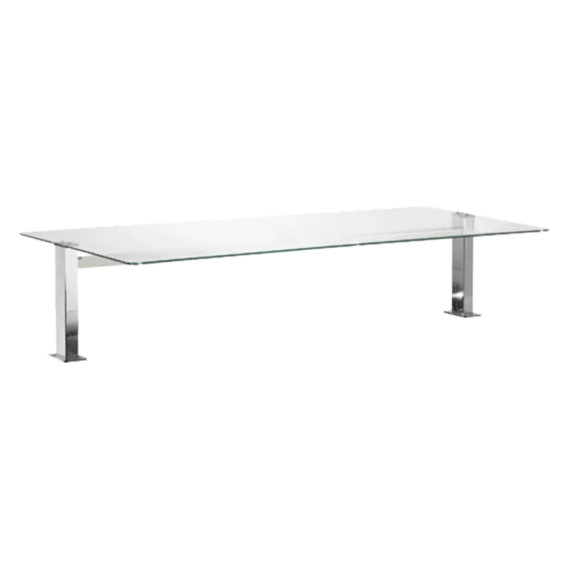 Surélévation GN 5 - 1/1 éclairage LED, verre droit - SOV LED FLAT+ 5 - RM Gastro