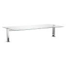 Surélévation GN 5 - 1/1 éclairage LED, verre droit - SOV LED FLAT+ 5 - RM Gastro
