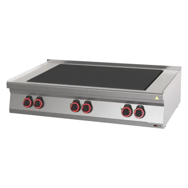 Fourneau électrique avec 6 coup de feu TOP - SPL 70/012 E - Redfox