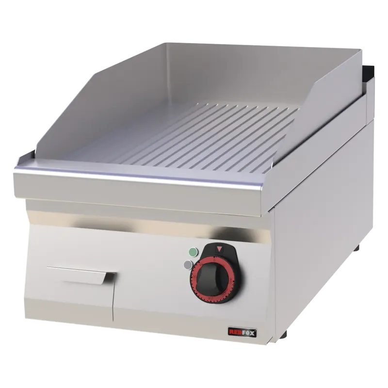 Plaque de cuisson 40x51 électrique nervurée sans soubassement - FTR 70/04 E - Redfox