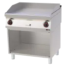 Plaque de cuisson 80x51 électrique chromée lisse avec soubassement 400 V - FTHC 70/80 E - Redfox