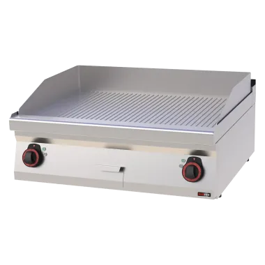 Plaque de cuisson 80x51 électrique nervurée sans soubassement 400 V - FTR 70/08 E - Redfox