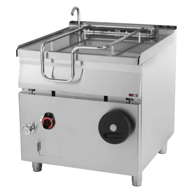 Sauteuse basculante manuelle électrique 80 litres fond en acier - BR 90/80 E - Redfox