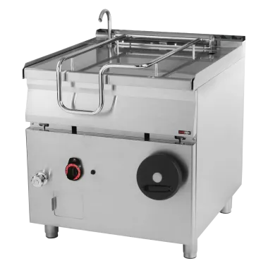 Sauteuse basculante manuelle à gaz 80 litres fond en inox - BR 90/80 G/N - Redfox