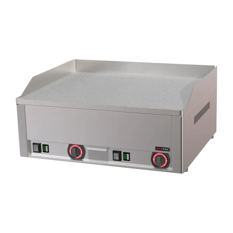 Plaque de cuisson 65x48 électrique chrome durable combinée TOP - FTHRC 60 E - Redfox