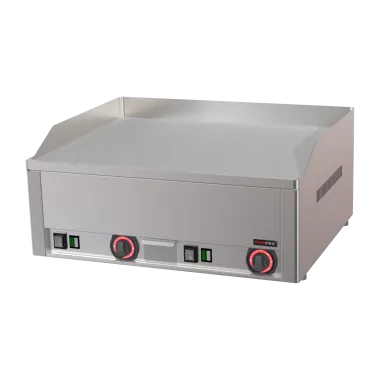 Plaque de cuisson 65x48 électrique chrome durable lisse TOP 400 V - FTHC 60 E - Redfox