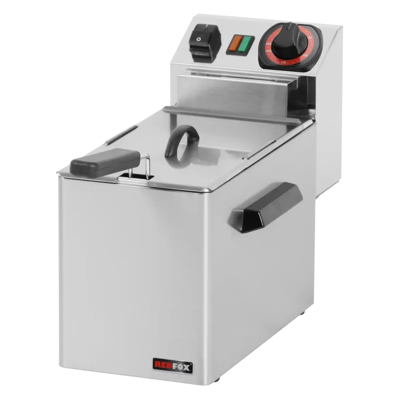 Friteuse électrique 0,6 kW/l, 5 litres TOP 230 V - FE 04 S - Redfox
