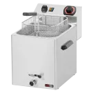 Friteuse électrique 0,75 kW/l, 8 litres TOP avec robinet de vidange 400 V - FE 07 VT - Redfox