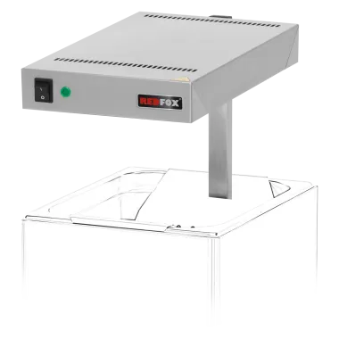 Lampe à infrarouge UH 12 électrique 230 V - IL 1 - Redfox