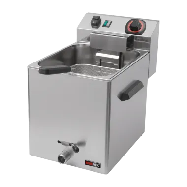 Cuiseur à pâtes électrique avec robinet de vidange 8 litres TOP 230 V - VT 07 E/V - Redfox
