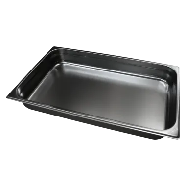 Bac gastronorme GN 1/1 - 150 poignées escamontables en inox - GN 1/1 - 150 U - Redfox