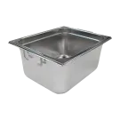 Bac gastronorme GN 1/2 - 150 poignées escamontables en inox - GN 1/2 - 150 U - Redfox