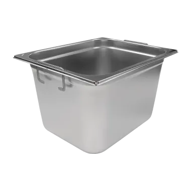 Bac gastronorme GN 1/2 - 200 poignées escamontables en inox - GN 1/2 - 200 U - Redfox