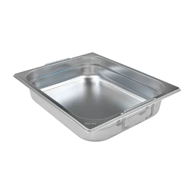 Bac gastronorme GN 1/2 - 65 poignées escamontables en inox - GN 1/2 - 65 U - Redfox