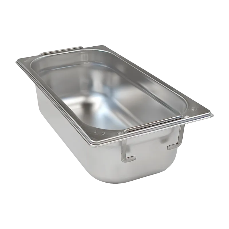 Bac gastronorme GN 1/3 - 100 poignées escamontables en inox - GN 1/3 - 100 U - Redfox