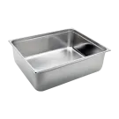 Bac gastronorme GN 2/1 - 200 en inox - GN 2/1 - 200 - Redfox