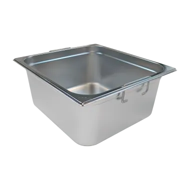 Bac gastronorme GN 2/3 - 150 poignées escamontables en inox - GN 2/3 - 150 U - Redfox