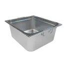 Bac gastronorme GN 2/3 - 150 poignées escamontables en inox - GN 2/3 - 150 U - Redfox