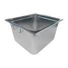 Bac gastronorme GN 2/3 - 200 poignées escamontables en inox - GN 2/3 - 200 U - Redfox