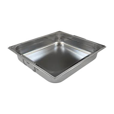 Bac gastronorme GN 2/3 - 65 poignées escamontables en inox - GN 2/3 - 65 U - Redfox