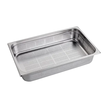 Bac gastronorme perforé GN 1/1 - 100 en inox - GND 1/1 - 100 - Redfox
