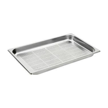 Bac gastronorme perforé GN 1/1 - 40 en inox - GND 1/1 - 40 - Redfox