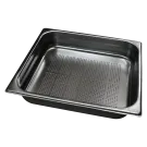 Bac gastronorme perforé GN 2/1 - 100 poignées escamontables en inox - GND 2/1 - 100 U - Redfox