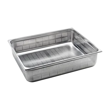 Bac gastronorme perforé GN 2/1 - 150 en inox - GND 2/1 - 150 - Redfox